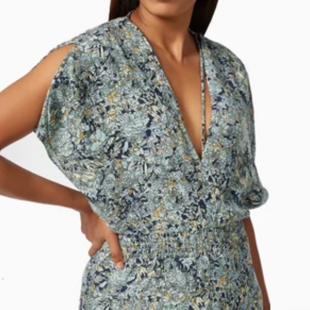 Maje Rachelli Floral maxi dress  size 34 - Picture 3 of 12